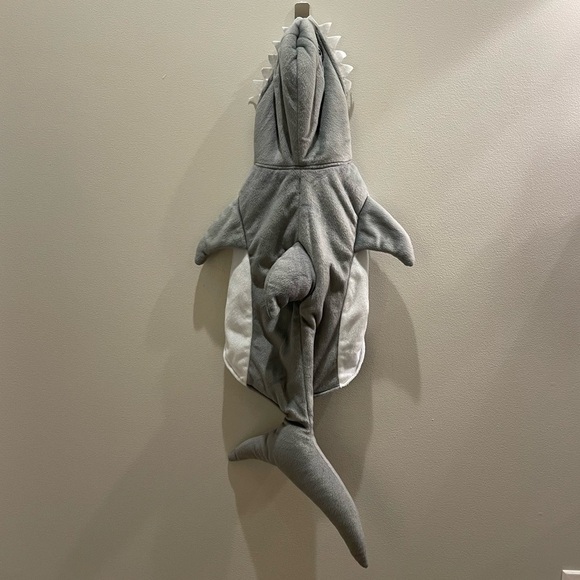 Michaels Other - SHARK COSTUME LARGE GRAY & WHITE PLUSH DOG, PET COSTUME Halloween